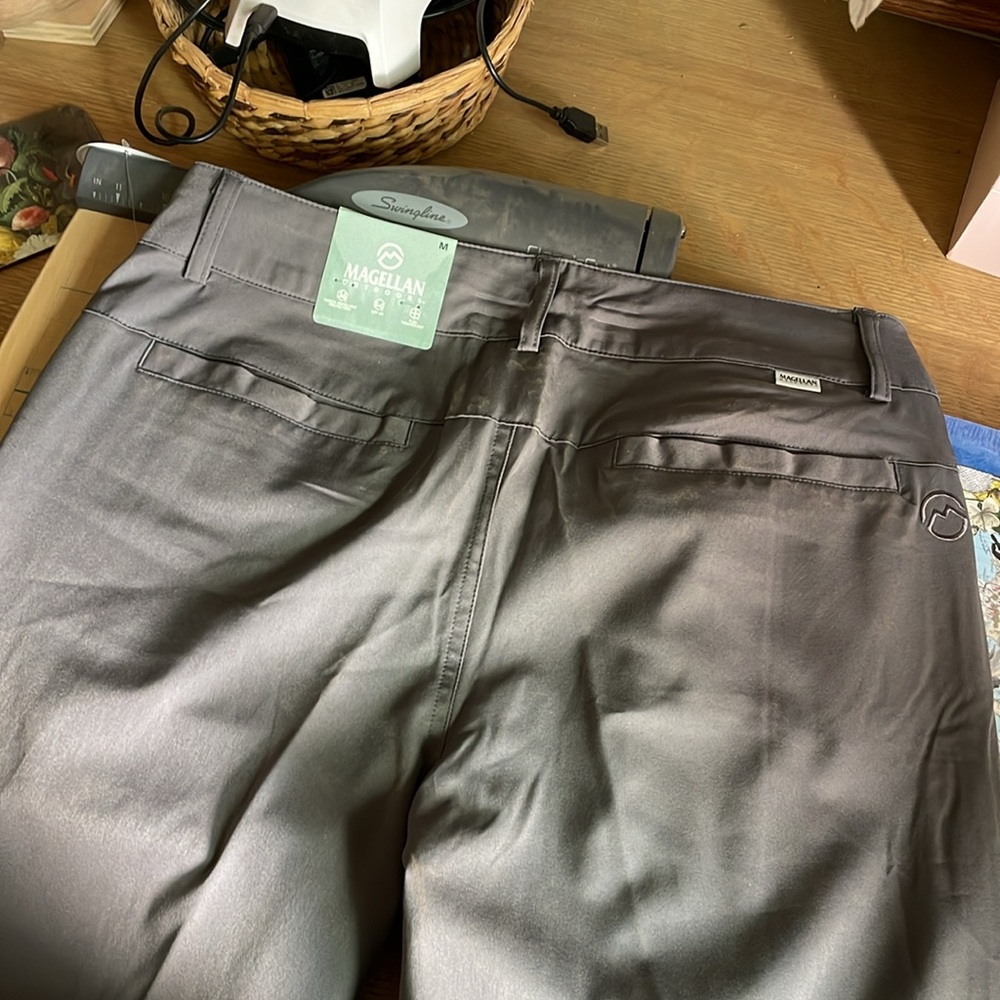 Magellan Outdoors women’s fish gear Aransas Pass Ankle Pant Castlerock NWT
